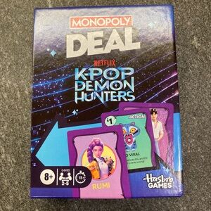 Monopoly Deal: K-Pop Demon Hunters